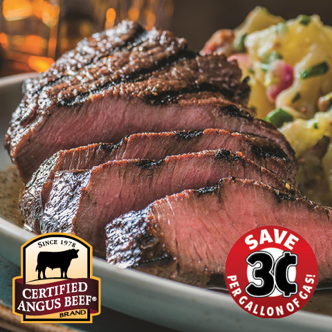 Certified Angus Beef Fresh Boneless Top Sirloin Steaks